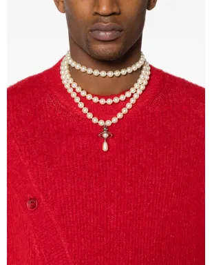 Vivienne Westwood 三連ドロップパール チョーカー - サムネイル2