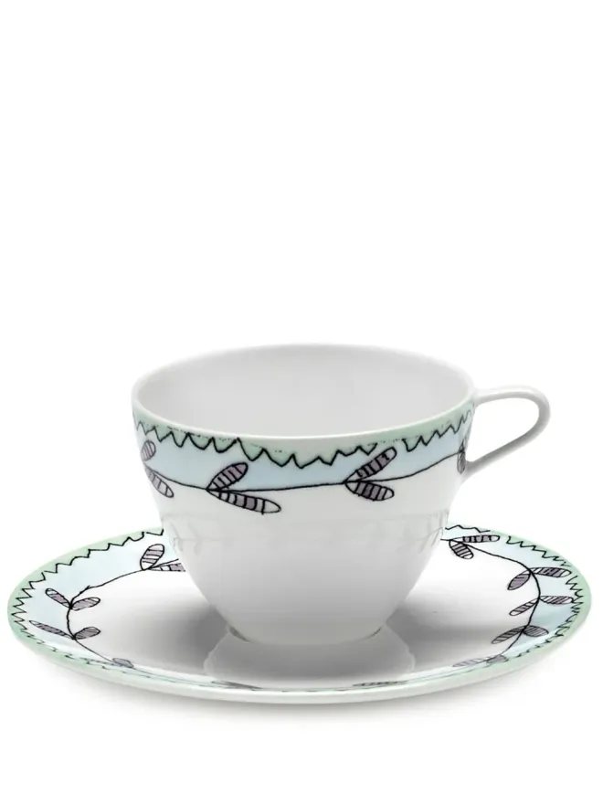Serax Serax x Marni Midnight Flowers コーヒーカップとソーサーの商品画像