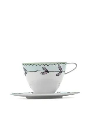 Serax x Marni Midnight Flowers カプチーノカップ＆ソーサー - サムネイル4