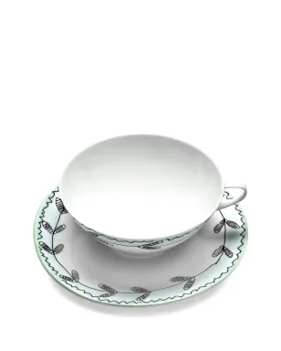 Serax x Marni Midnight Flowers ティーカップとソーサー セット（2点）- White - サムネイル3