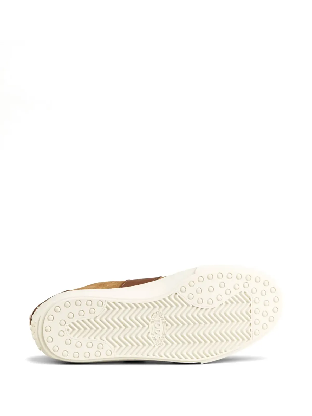 Tod's スエード・シアリングライニング付きスニーカー（ブラウン） - 画像4