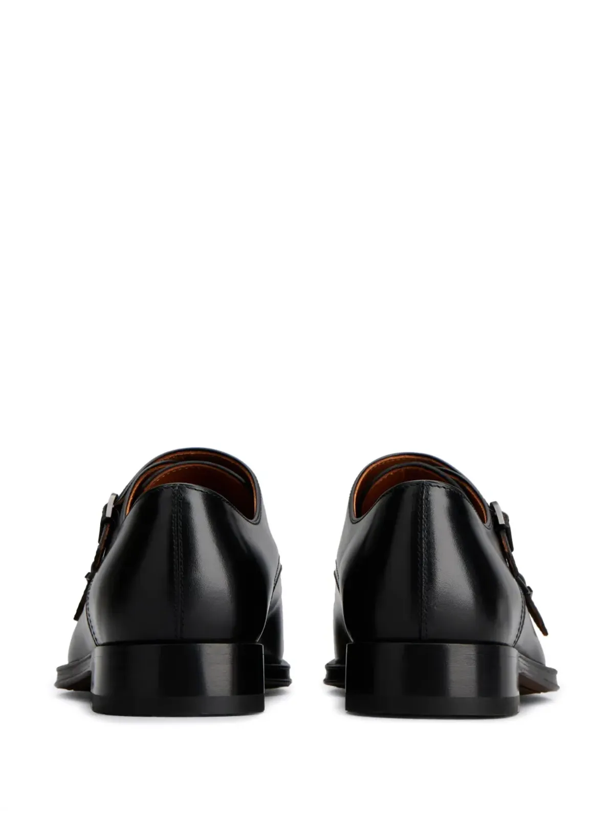 Tod's ダブルストラップ レザー モンクシューズ - 画像3