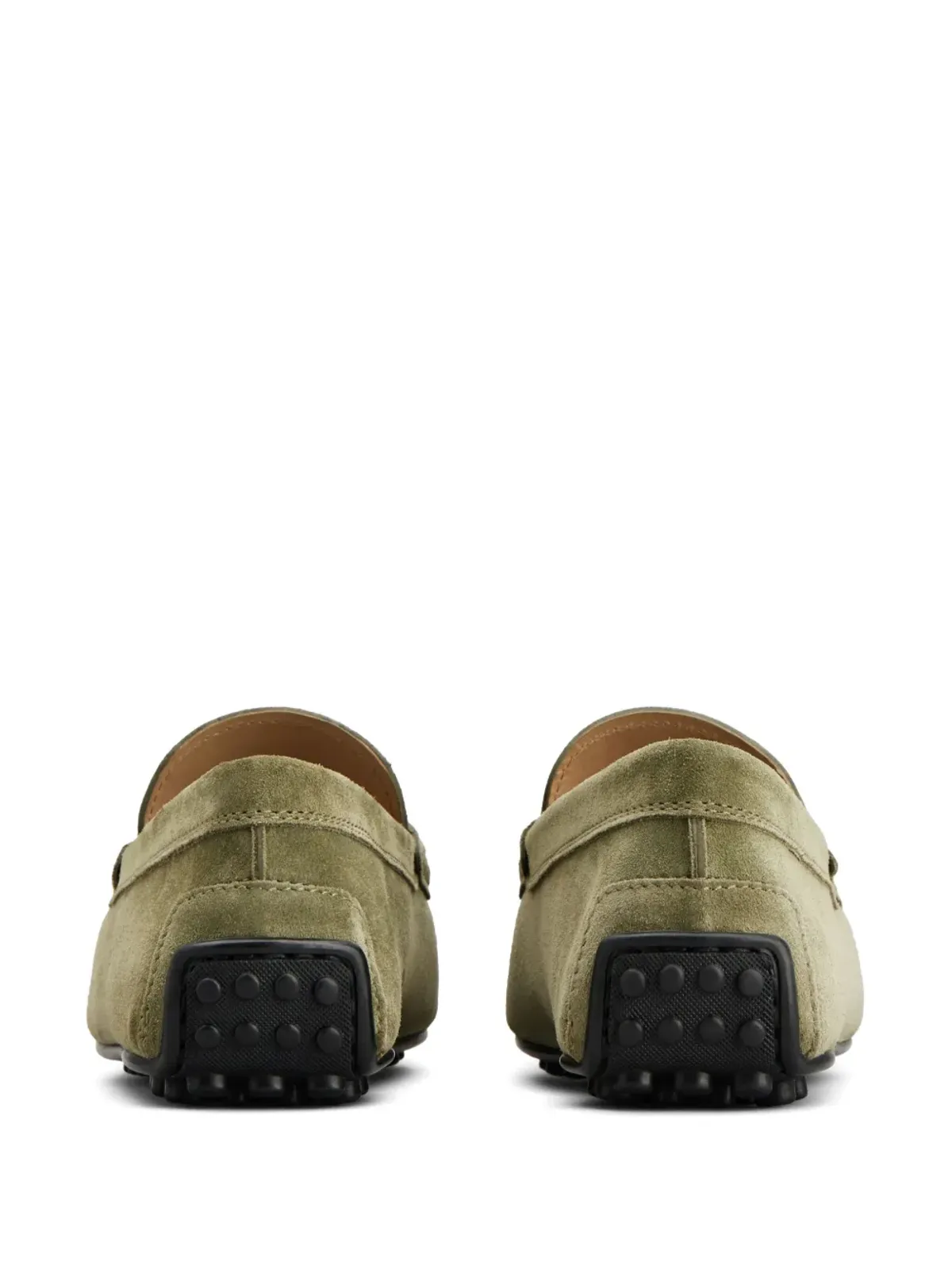 Tod's City Gommino suede loafers - Green - 画像3