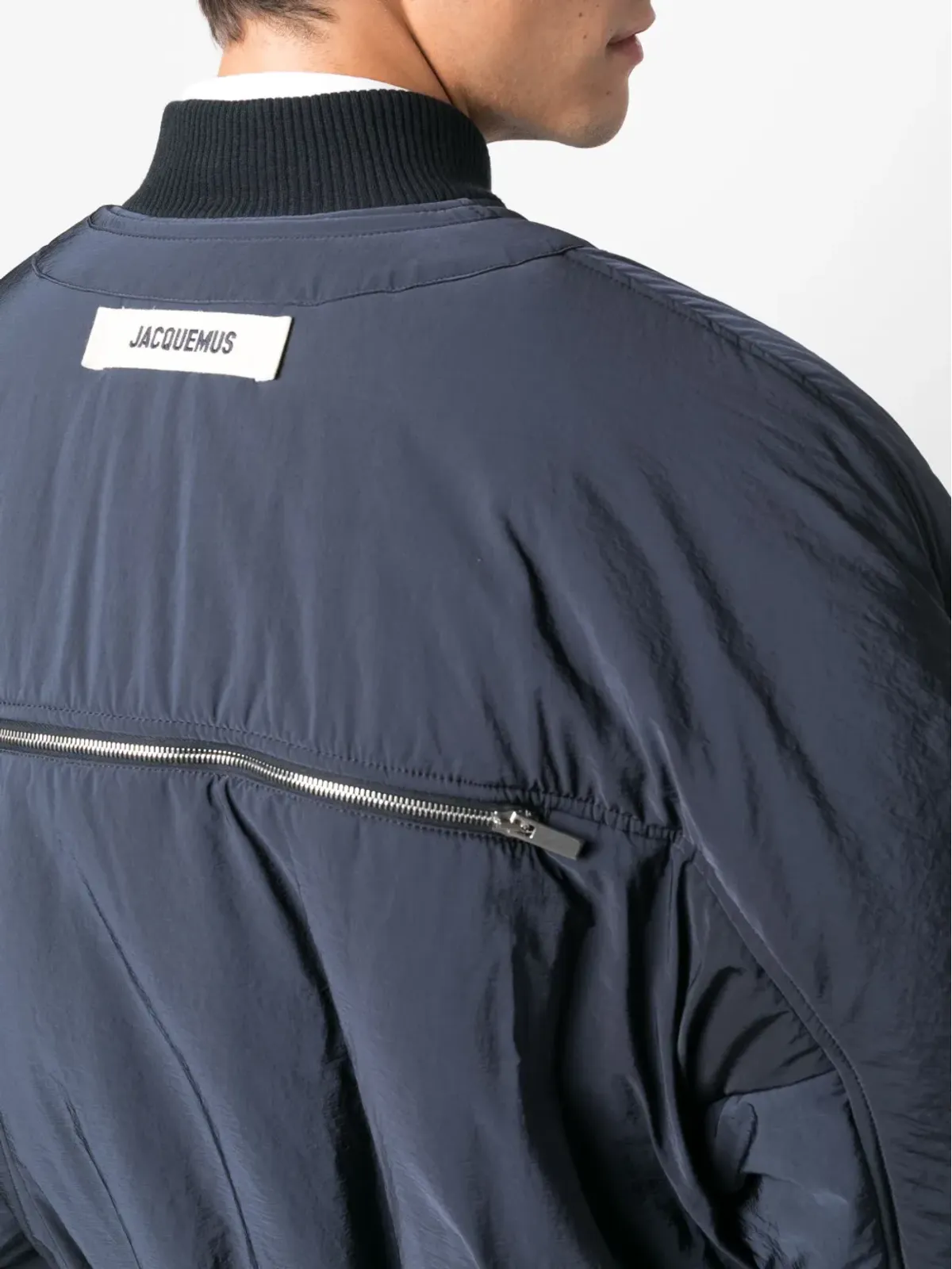 Jacquemus クロワッサン パファー ボンバー ジャケット - ブルー - 画像5