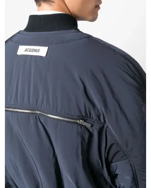Jacquemus クロワッサン パファー ボンバー ジャケット - ブルー - サムネイル5