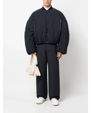 Jacquemus クロワッサン パファー ボンバー ジャケット - ブルー - サムネイル2