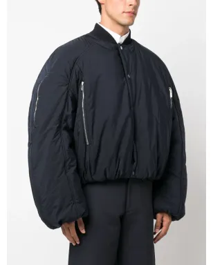 Jacquemus クロワッサン パファー ボンバー ジャケット - ブルー - サムネイル3