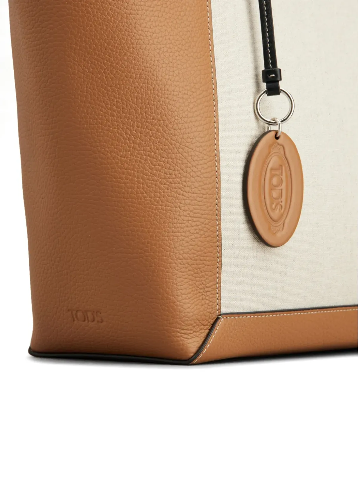 Tod's パネルドレザートートバッグ - 画像5