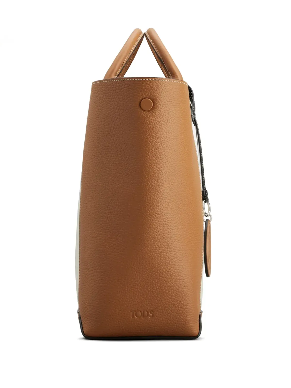 Tod's パネルドレザートートバッグ - 画像3