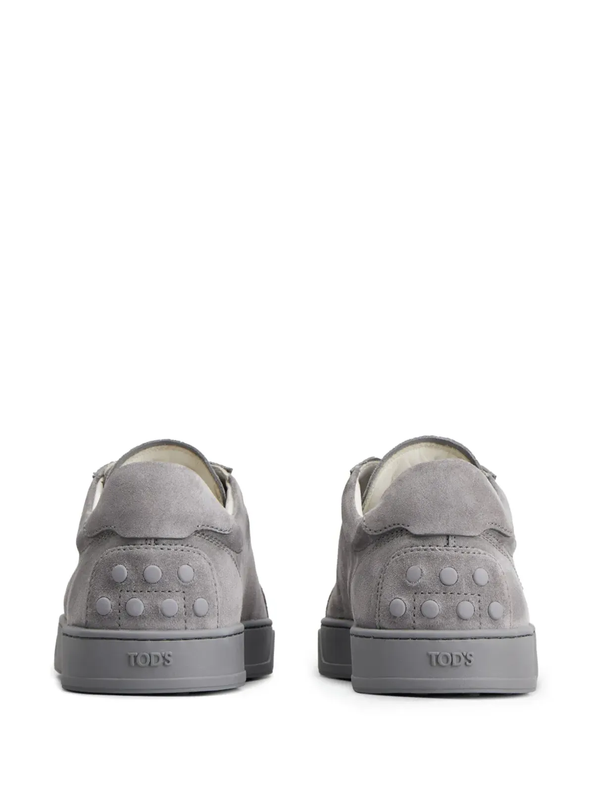 Tod's パネルドスエードスニーカー グレー - 画像3