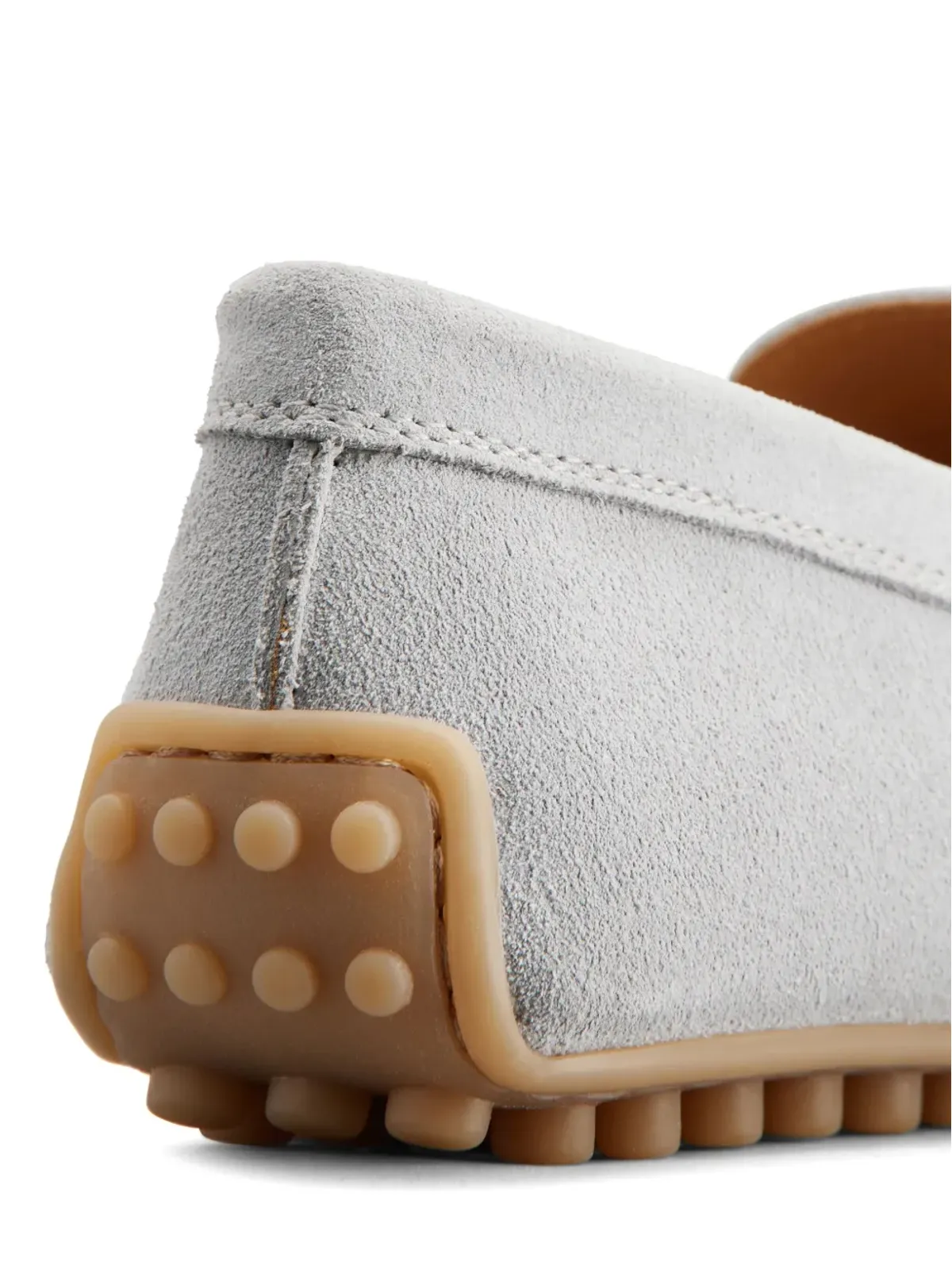 Tod's ゴムニーノ ペニースロット スエード ローファー - 画像5