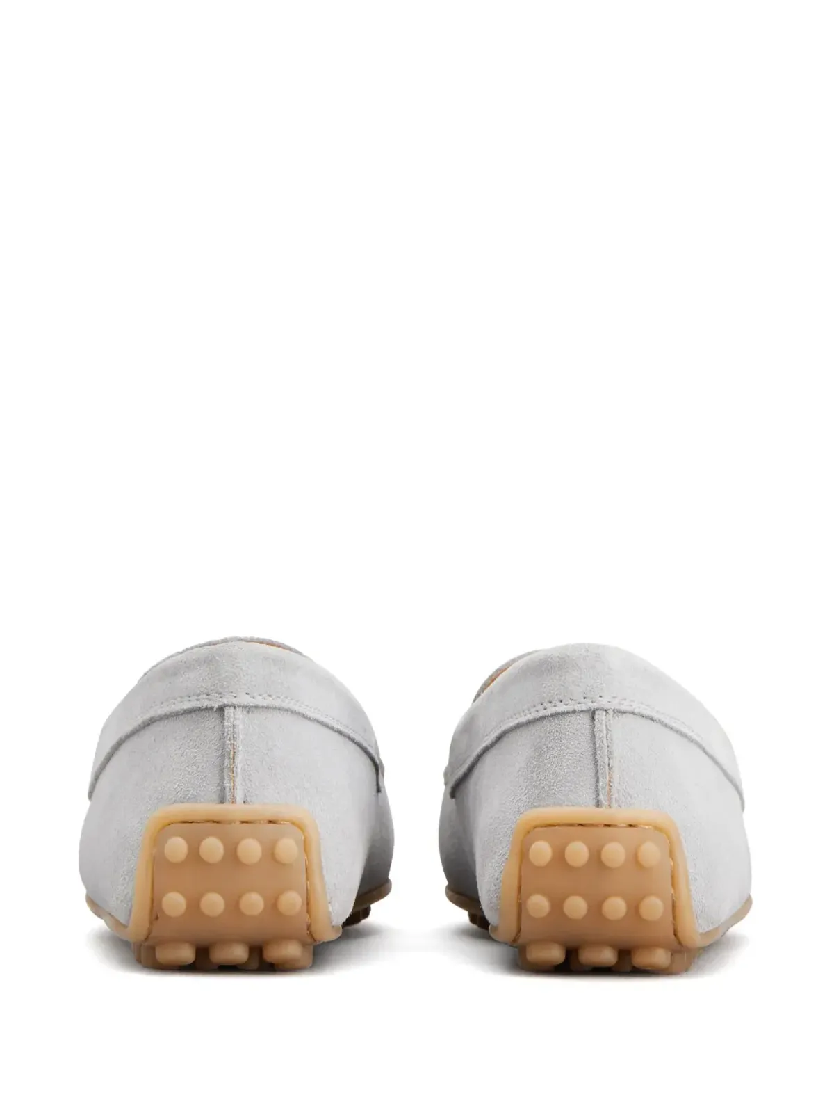 Tod's ゴムニーノ ペニースロット スエード ローファー - 画像3