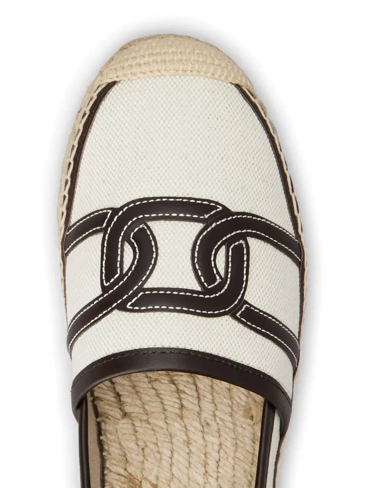 Tod's ケイト チェーン柄エスパドリーユ - 画像5