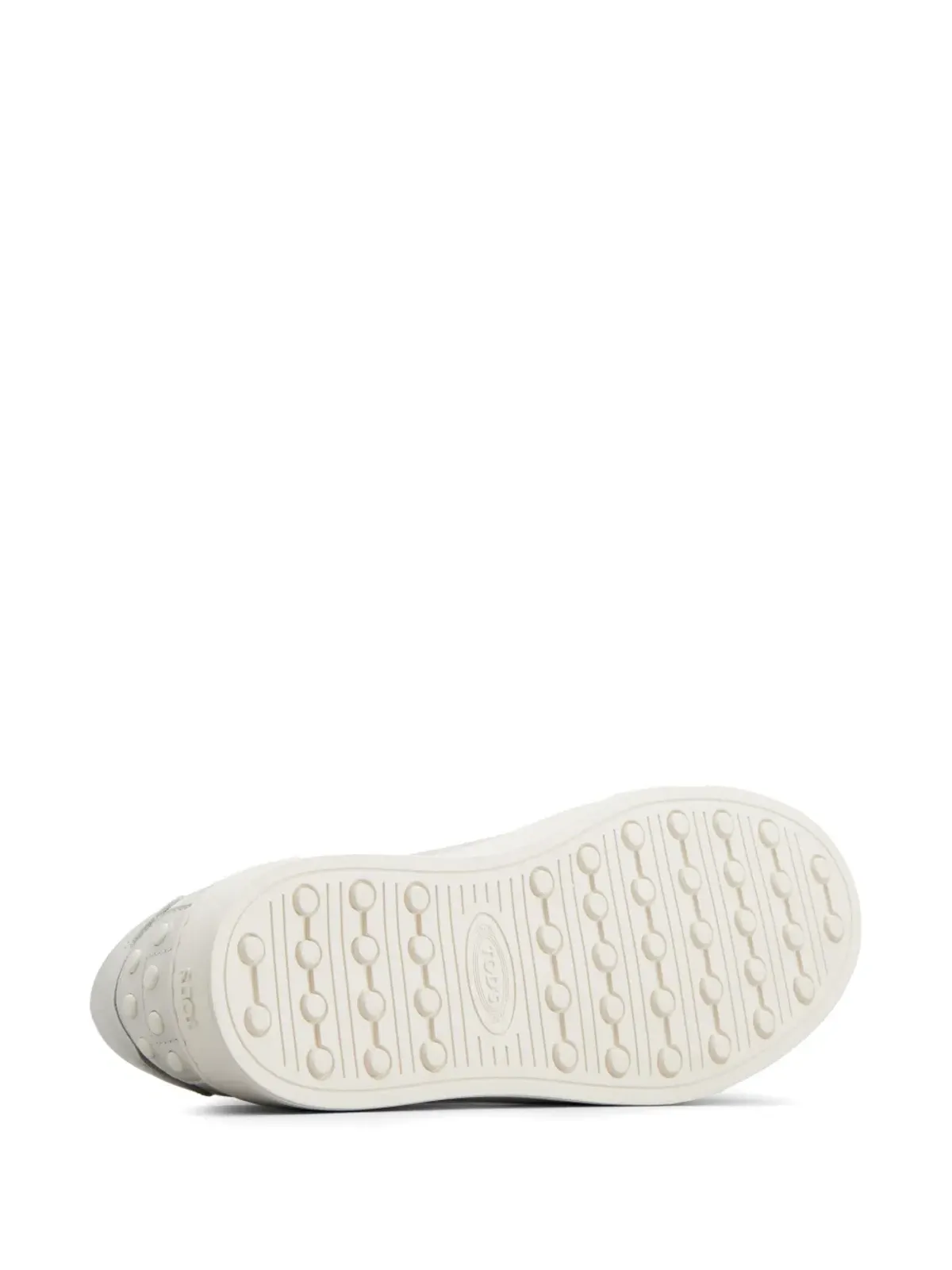 Tod's スタッズドレースアップスニーカー - White - 画像4