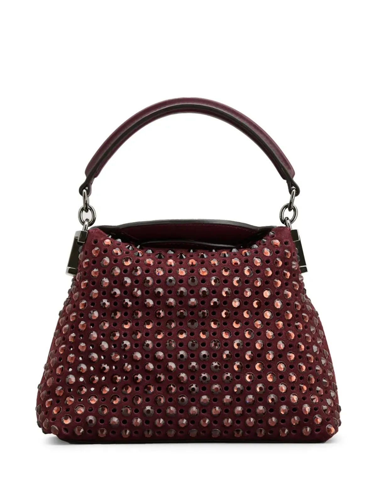 Tod's ロゴプレート付き レザートートバッグ - 画像1