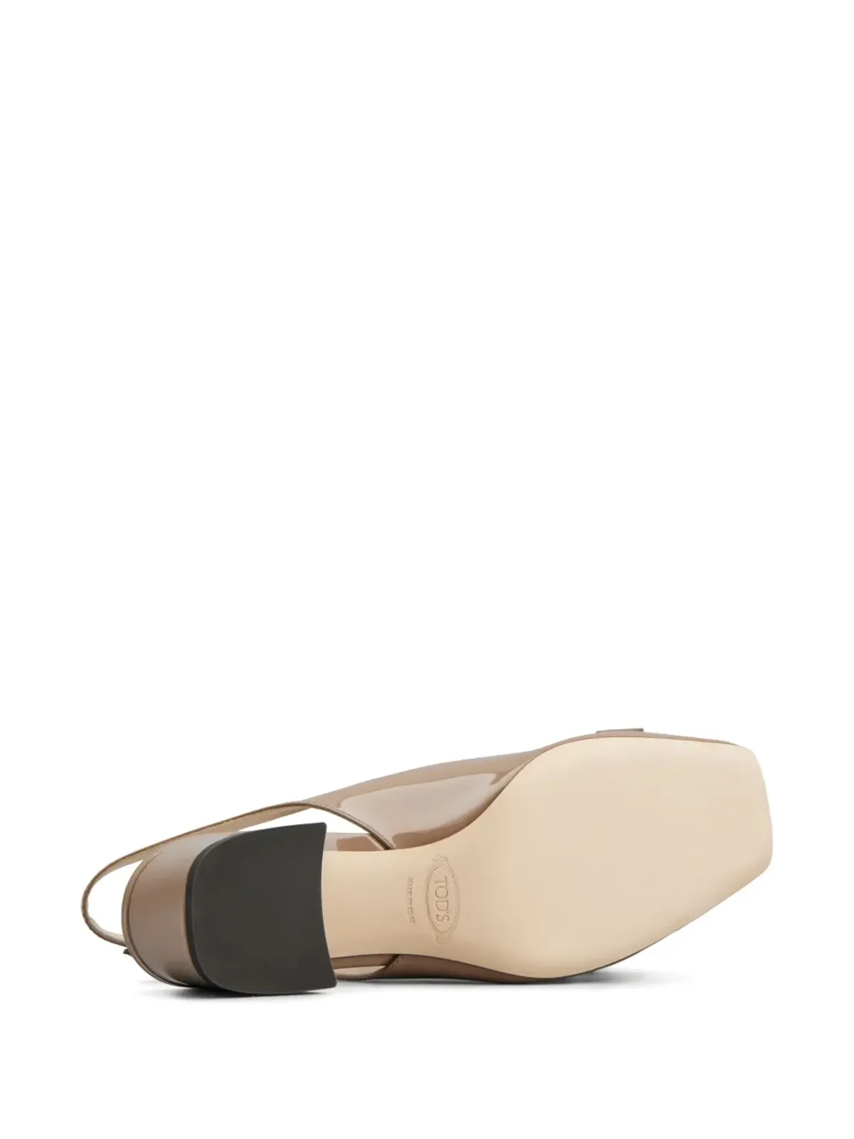 Tod's Cuoio 50mm ロゴ入りパンプス - 画像4