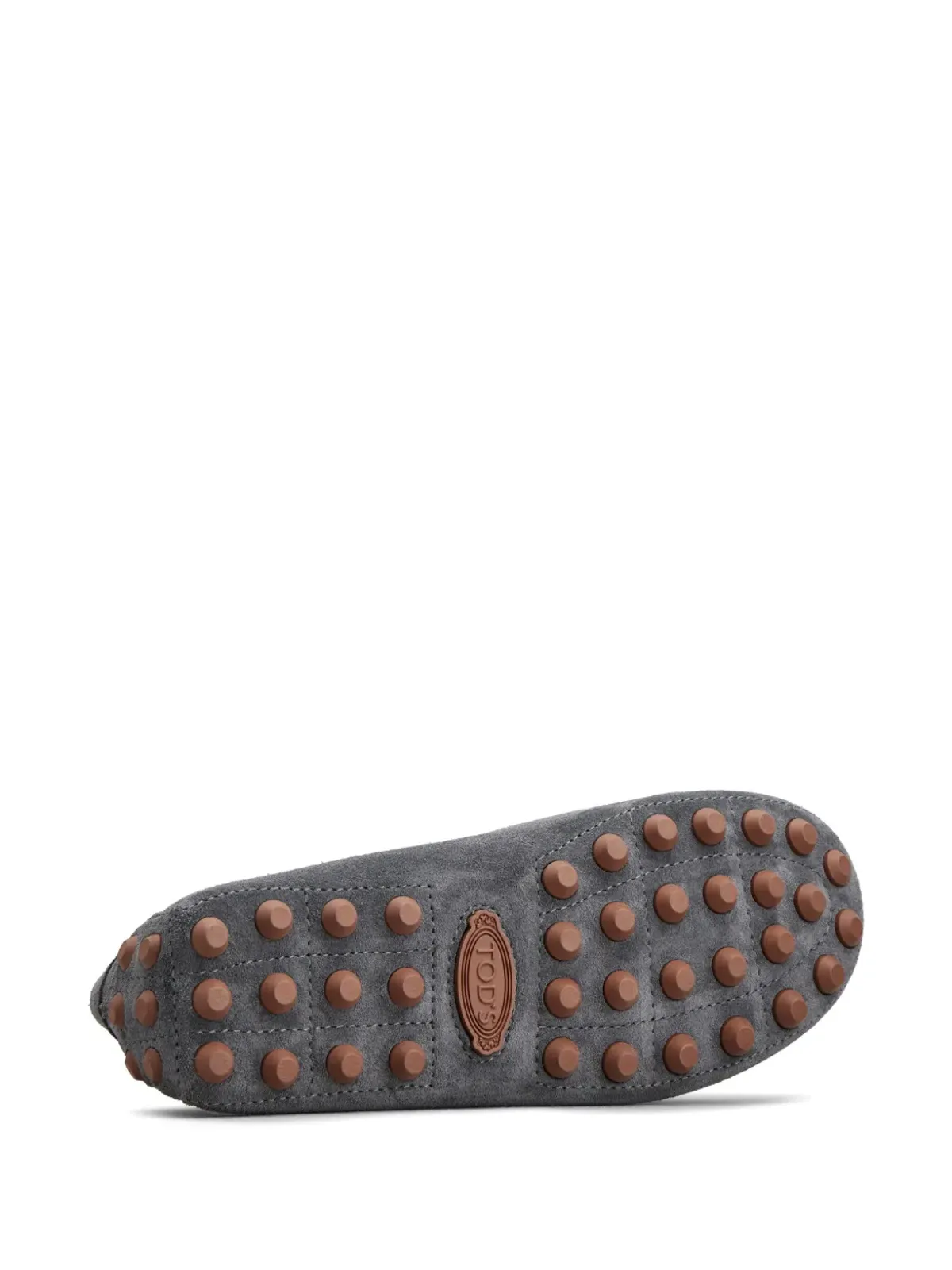 Tod's Gommino Macro レザー ドライビングシューズ - Grey - 画像4