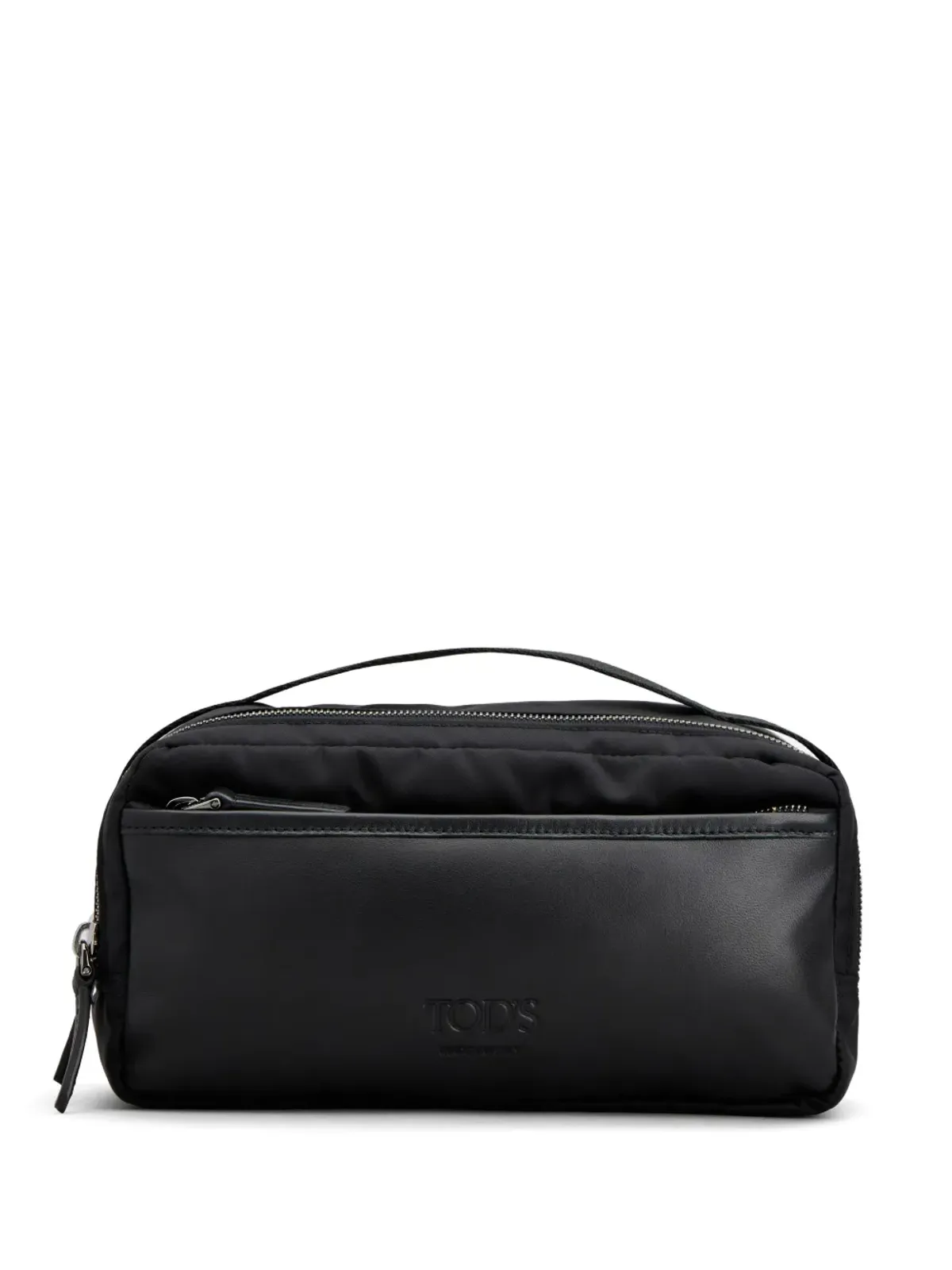 Tod's ロゴエンボスレザー クラッチバッグ - 画像1