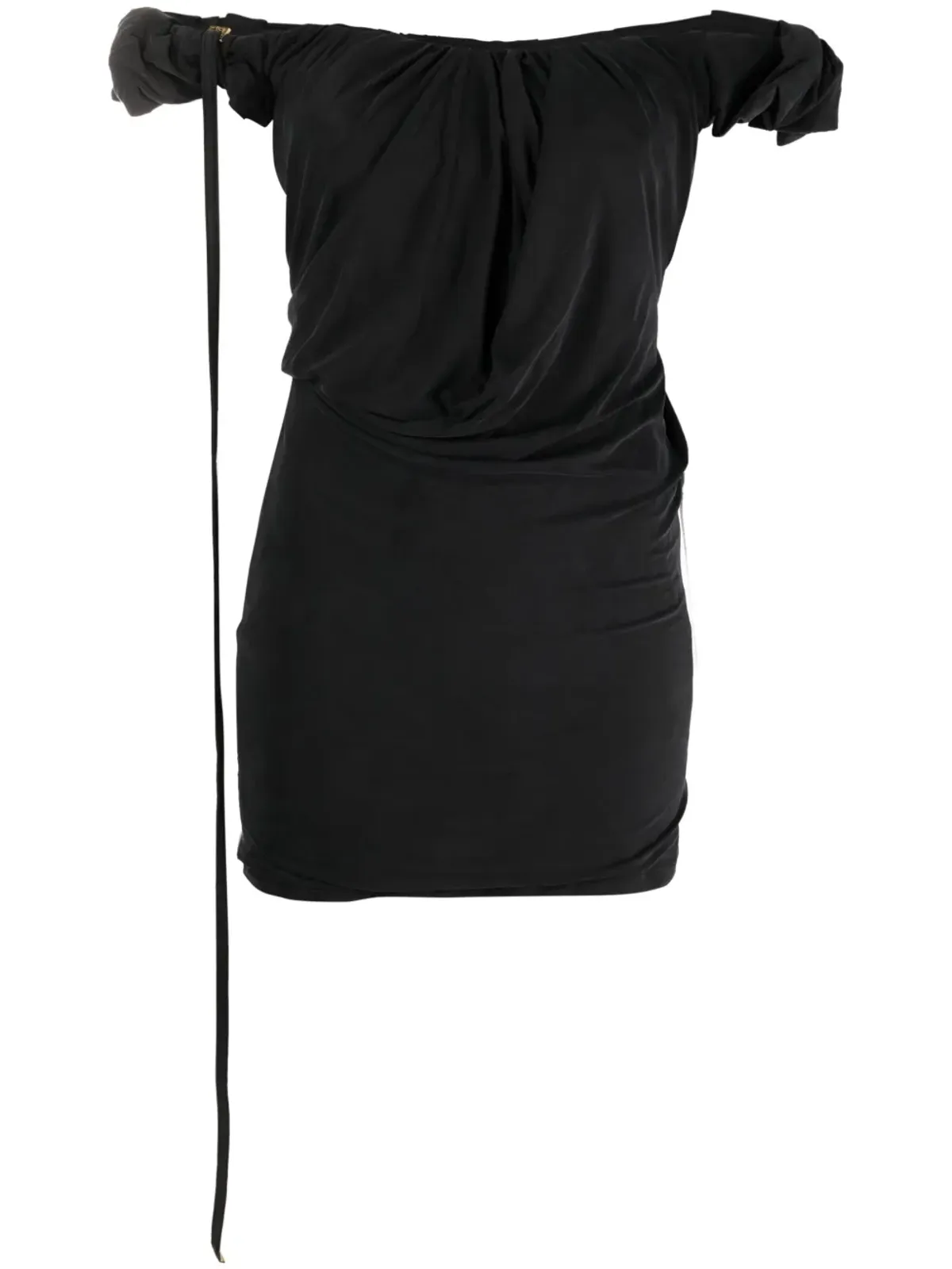 Jacquemus La Robe Ciceri draped minidress - 画像1