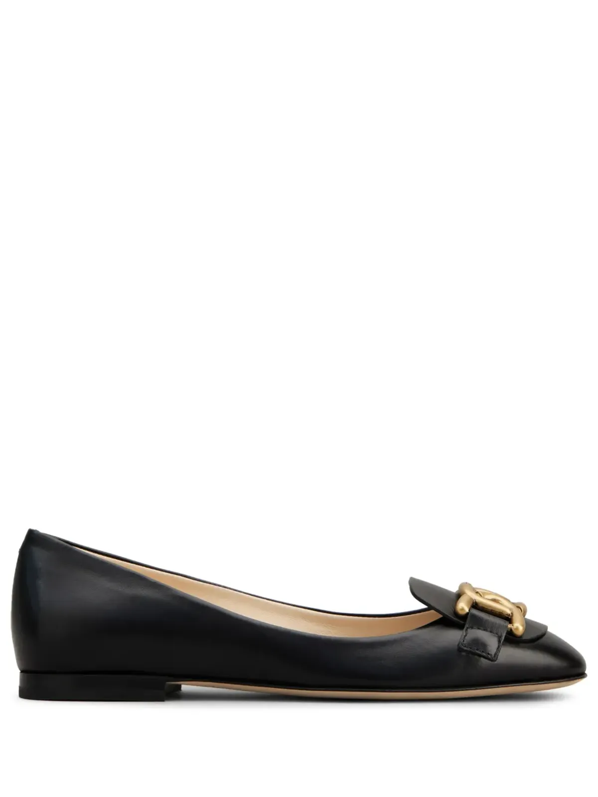Tod's ロゴプレート バレエシューズ - 画像1