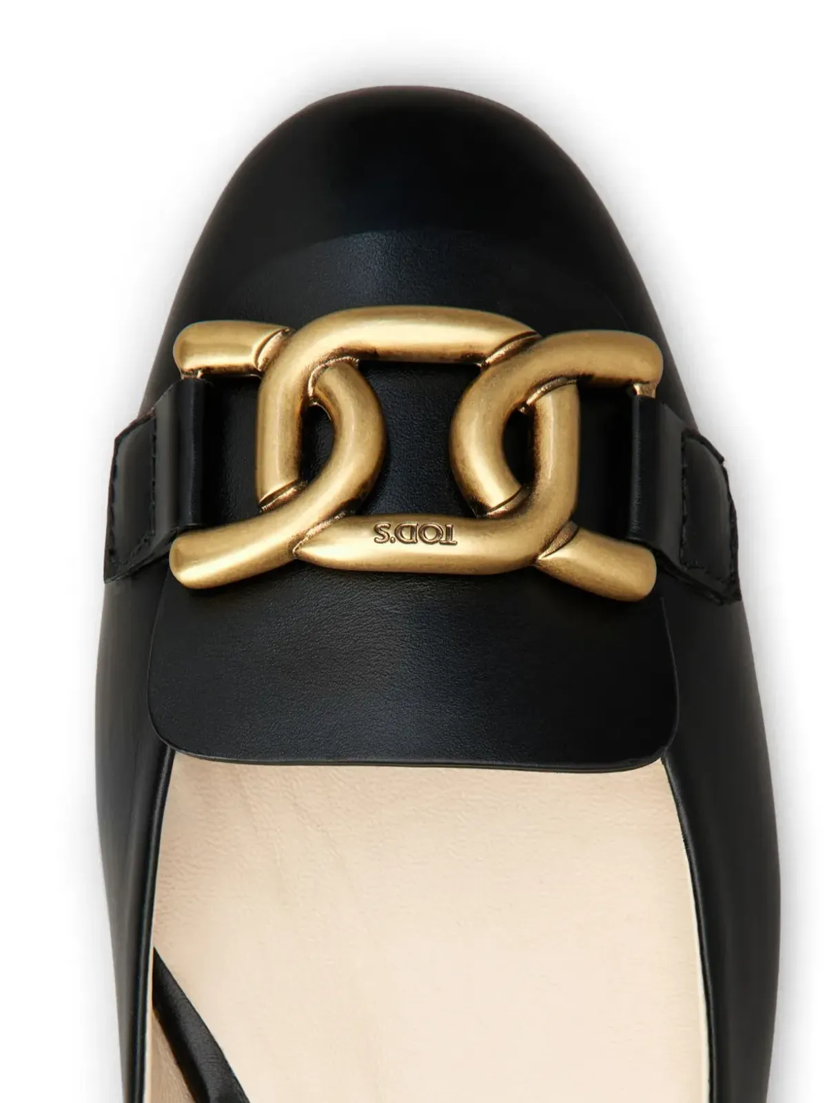 Tod's ロゴプレート バレエシューズ - 画像5