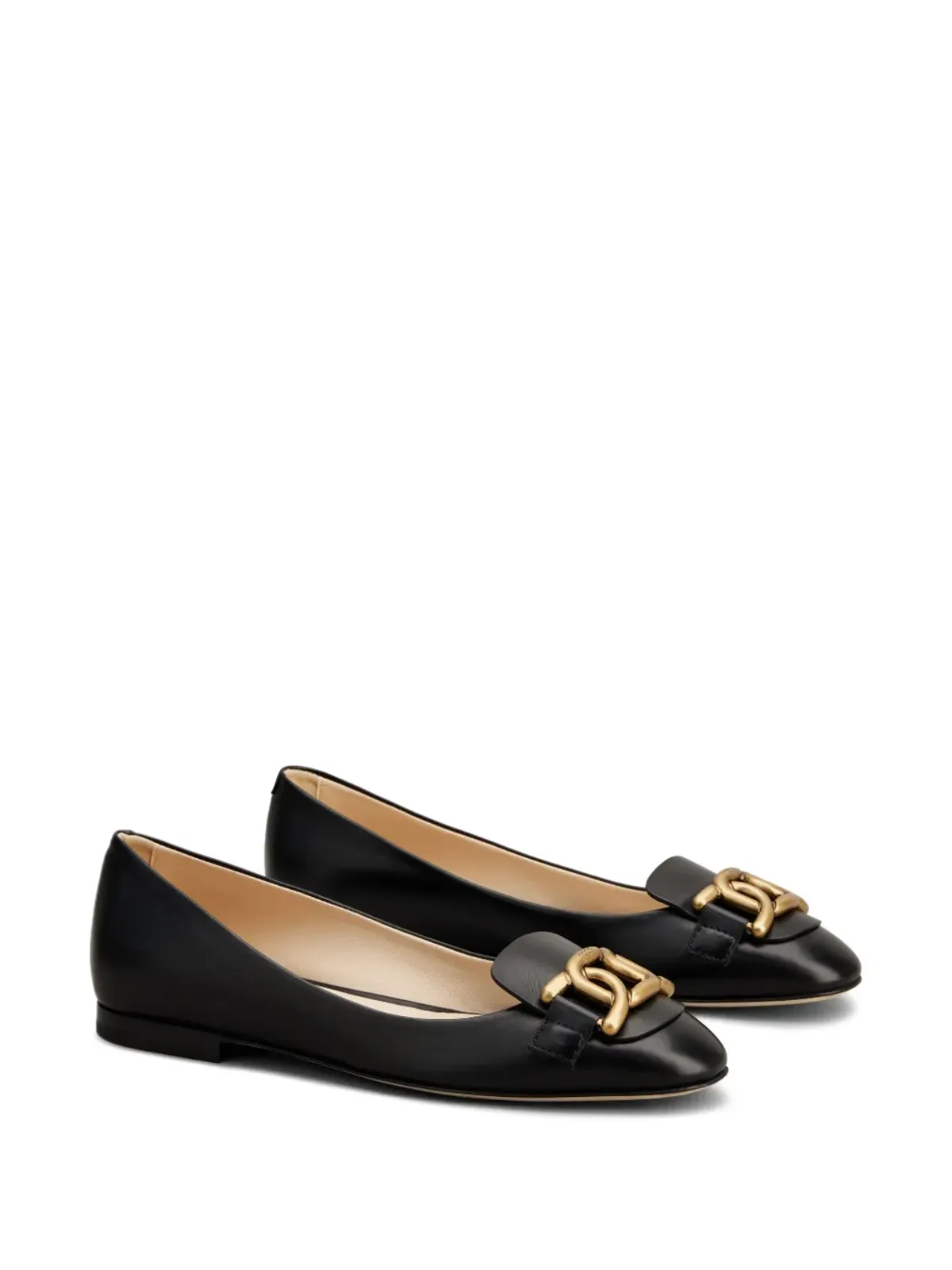 Tod's ロゴプレート バレエシューズ - 画像2