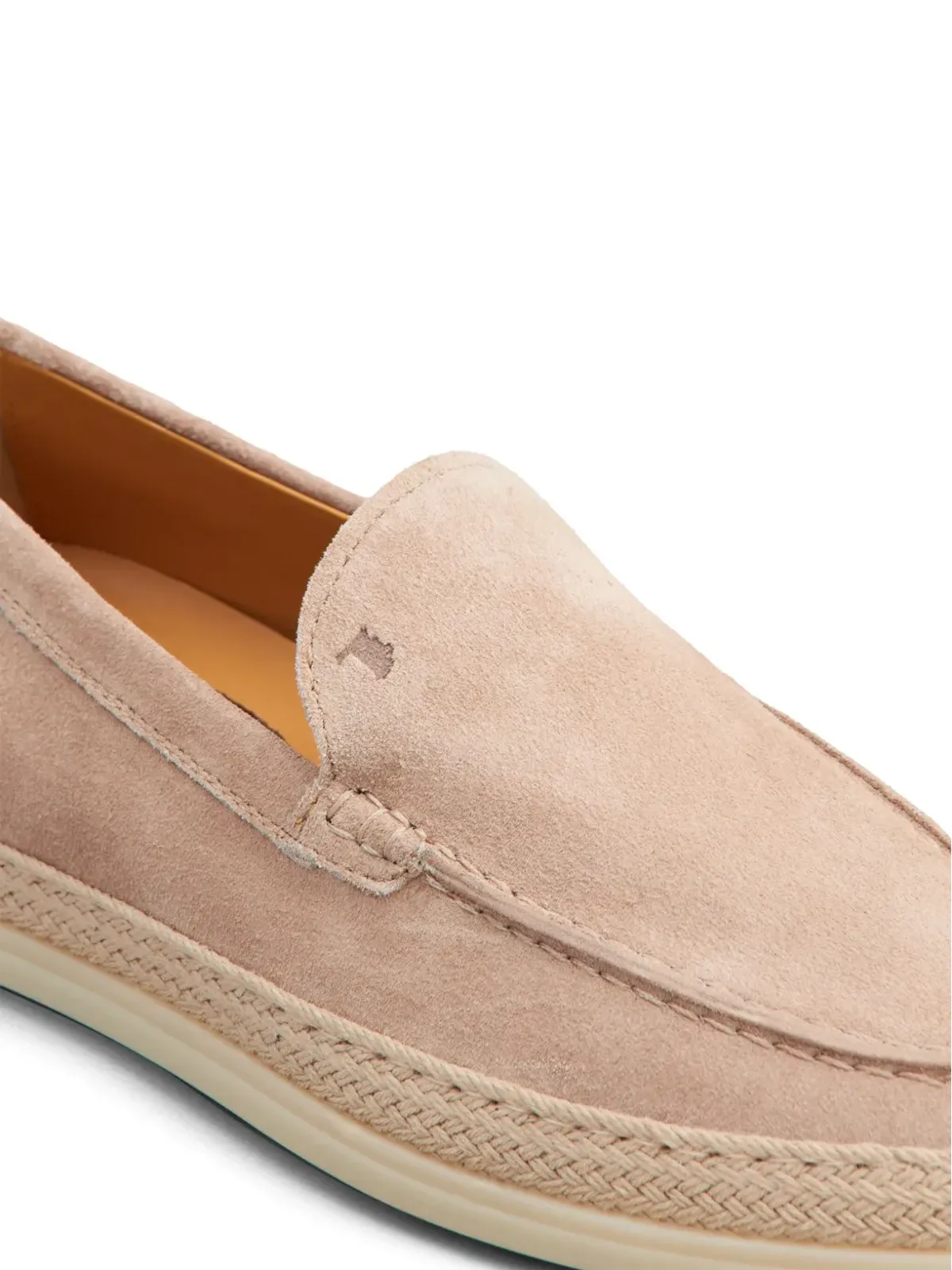 Tod's ロゴ型押しレザーローファー - Neutrals - 画像5