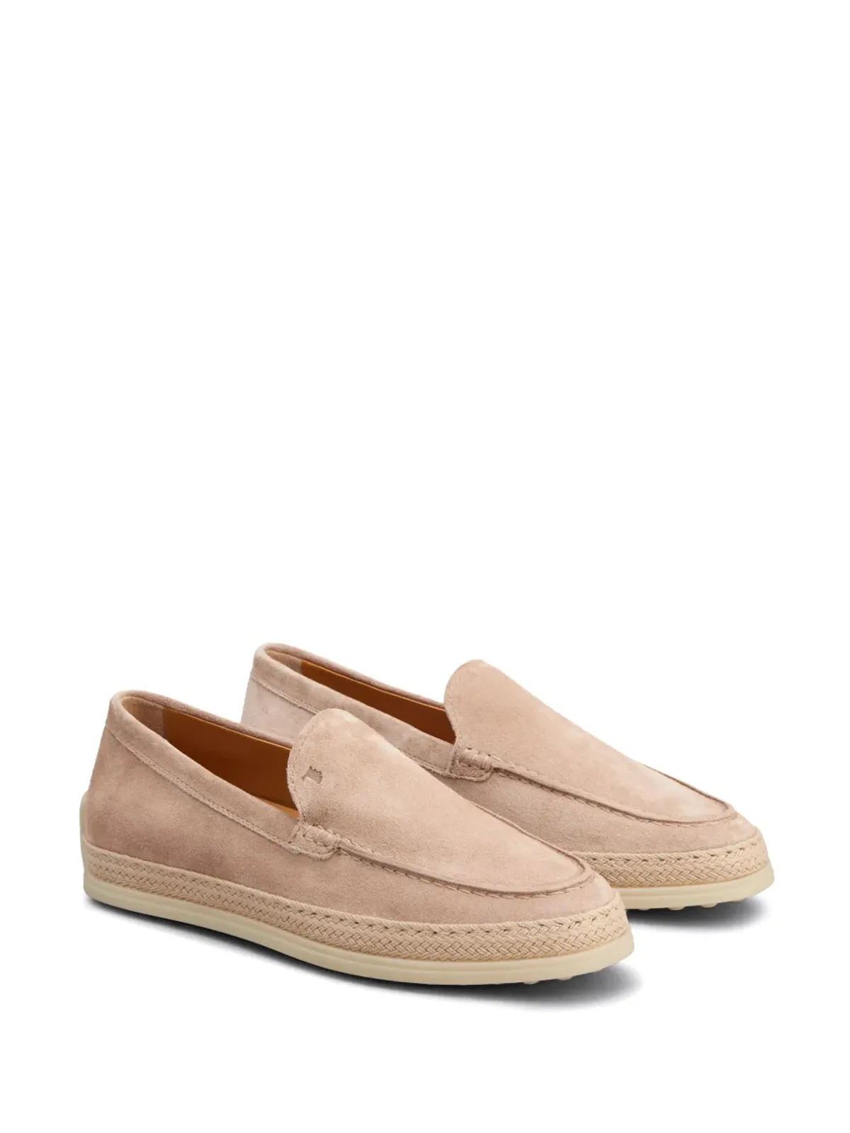 Tod's ロゴ型押しレザーローファー - Neutrals - 画像2