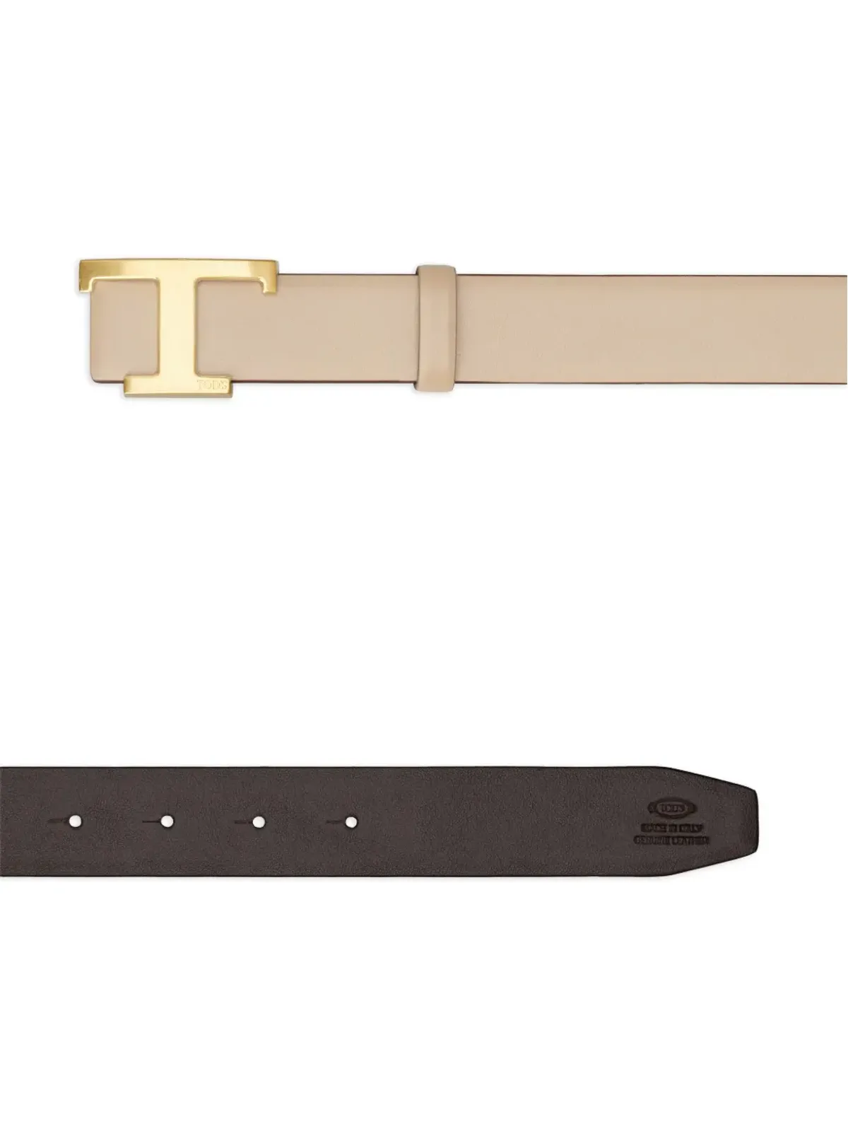 Tod's T Timless リバーシブルレザーベルト - 画像2