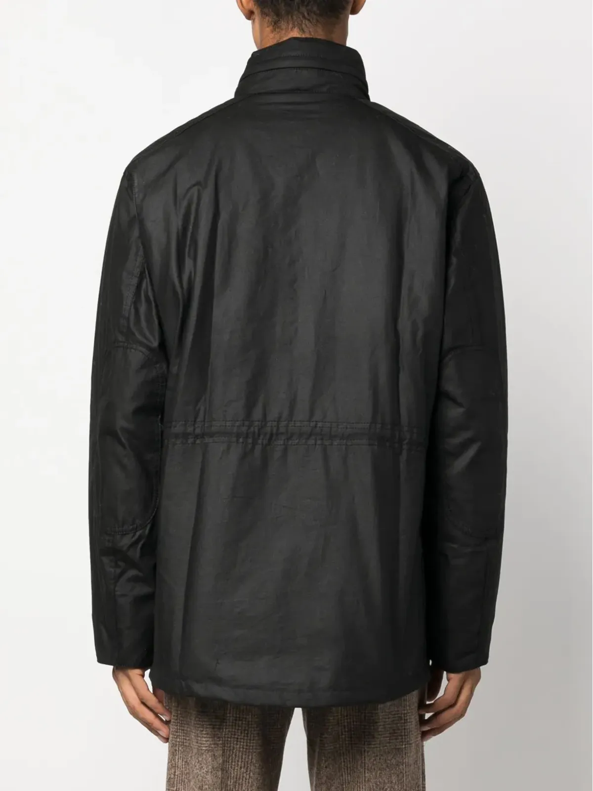Barbour サッパー ワックスフィニッシュ ジャケット - 画像4