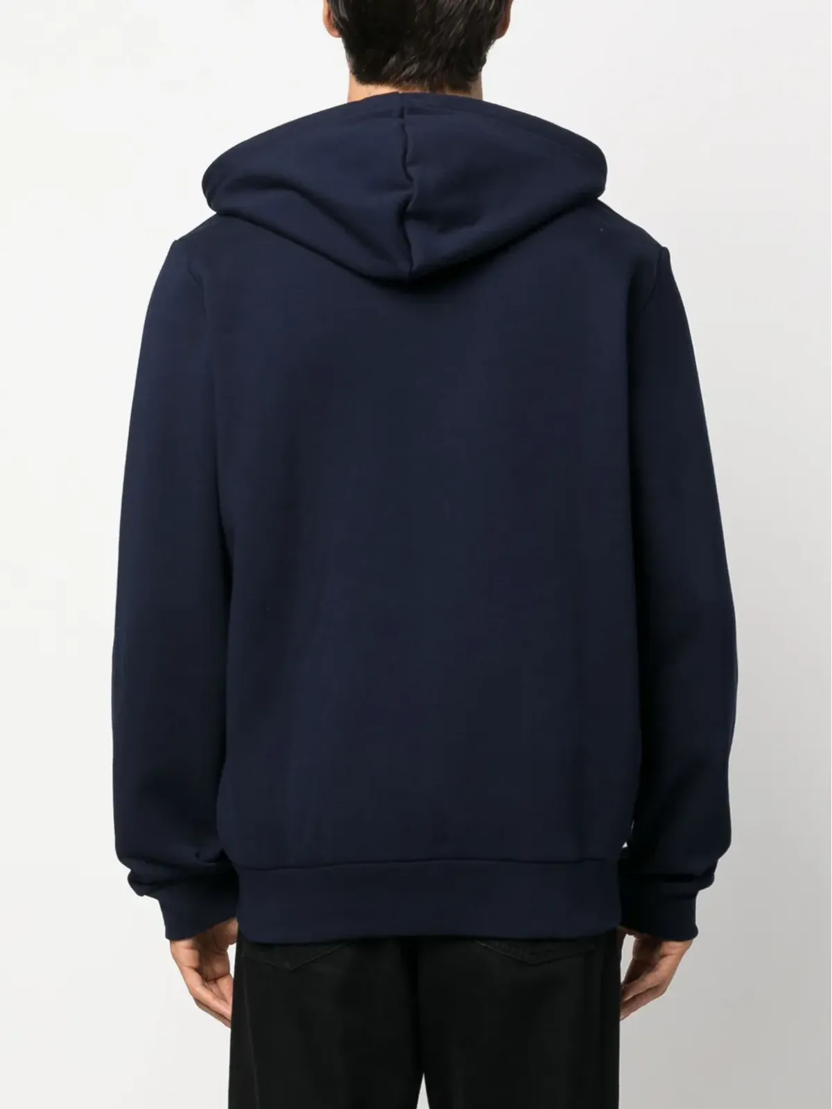 Lacoste ロゴ刺繍ジップアップフーディ - 画像4