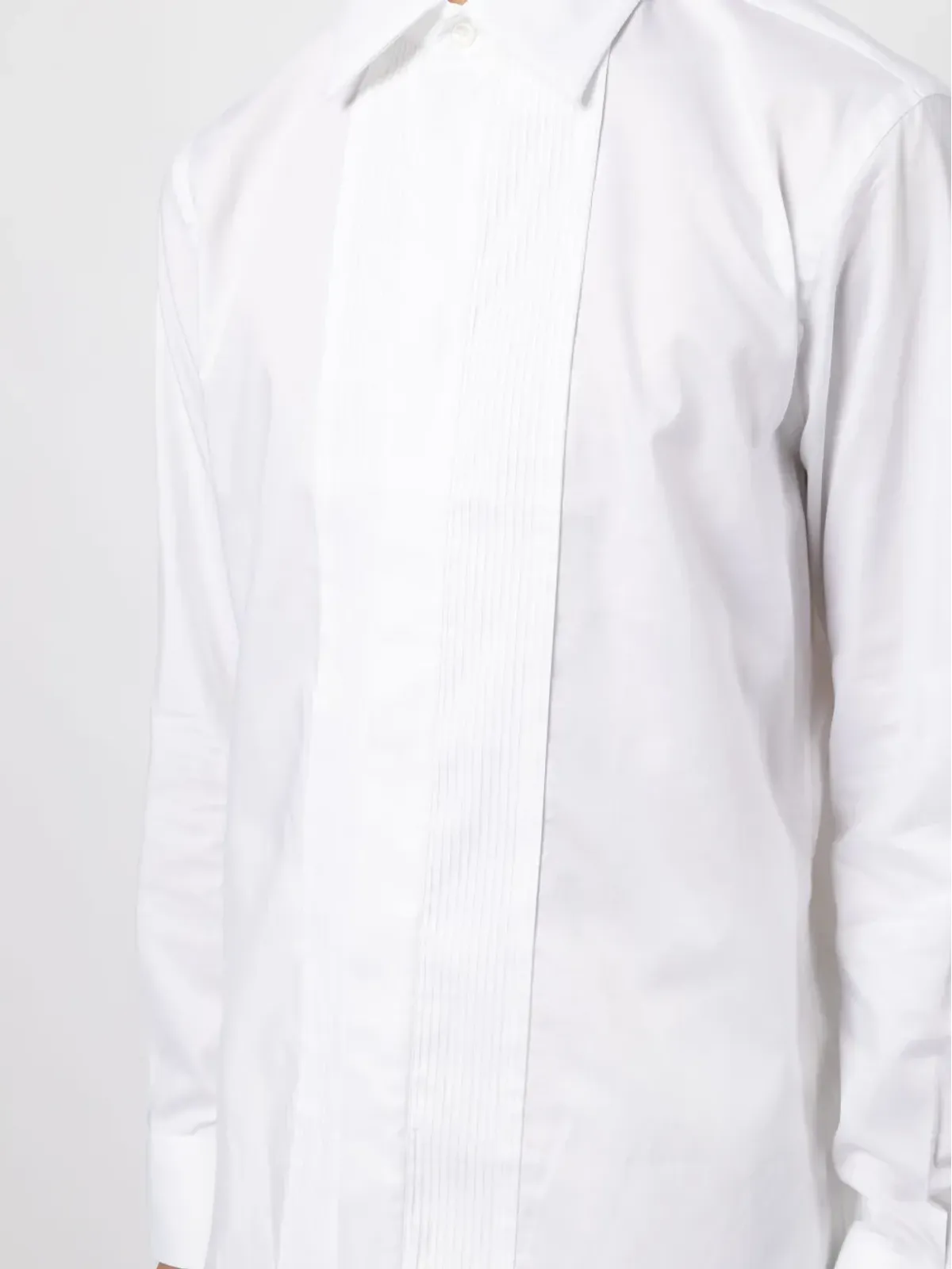 Paul Smith ボタンダウンコットンシャツ - White - 画像5