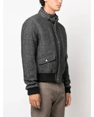 MARANT Peter ボンバー ジャケット - グレー - サムネイル3