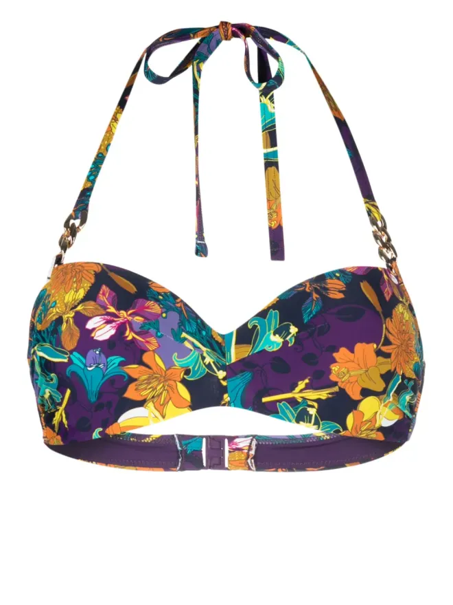 Marlies Dekkers Marlies Dekkers アカプルコ プランジ バルコニービキニトップ パープルの商品画像