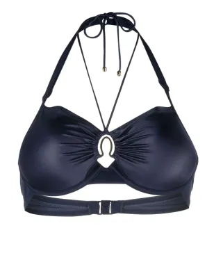 Marlies Dekkers パッド入りプッシュアップビキニトップ ブルー - サムネイル1