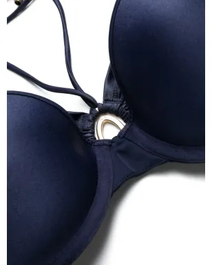 Marlies Dekkers パッド入りプッシュアップビキニトップ ブルー - サムネイル3