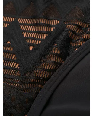 Marlies Dekkers ドルチェ・ヴィータ メッシュディテール ビキニボトムス ブラック - サムネイル3