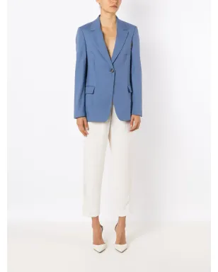 Brunello Cucinelli ハイウェストリネンパンツ - White - サムネイル2