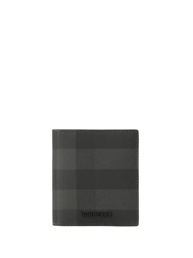 Burberry Burberry ロゴ文字入り二つ折り財布の商品画像