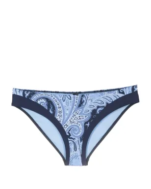 Marlies Dekkers Cache Coeur ペイズリープリント ビキニボトム - Blue - サムネイル1
