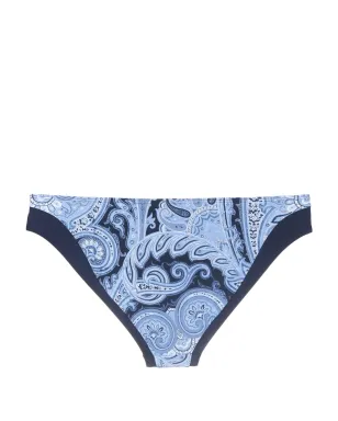 Marlies Dekkers Cache Coeur ペイズリープリント ビキニボトム - Blue - サムネイル2