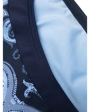 Marlies Dekkers Cache Coeur ペイズリープリント ビキニボトム - Blue - サムネイル3