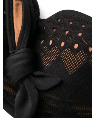 Marlies Dekkers Dolce Vita パッド入りビキニトップ - ブラック - サムネイル3