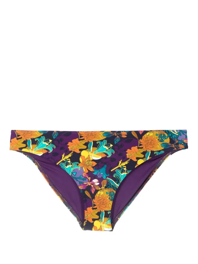 Marlies Dekkers Marlies Dekkers Acapulco 花柄プリント ビキニボトムス パープルの商品画像