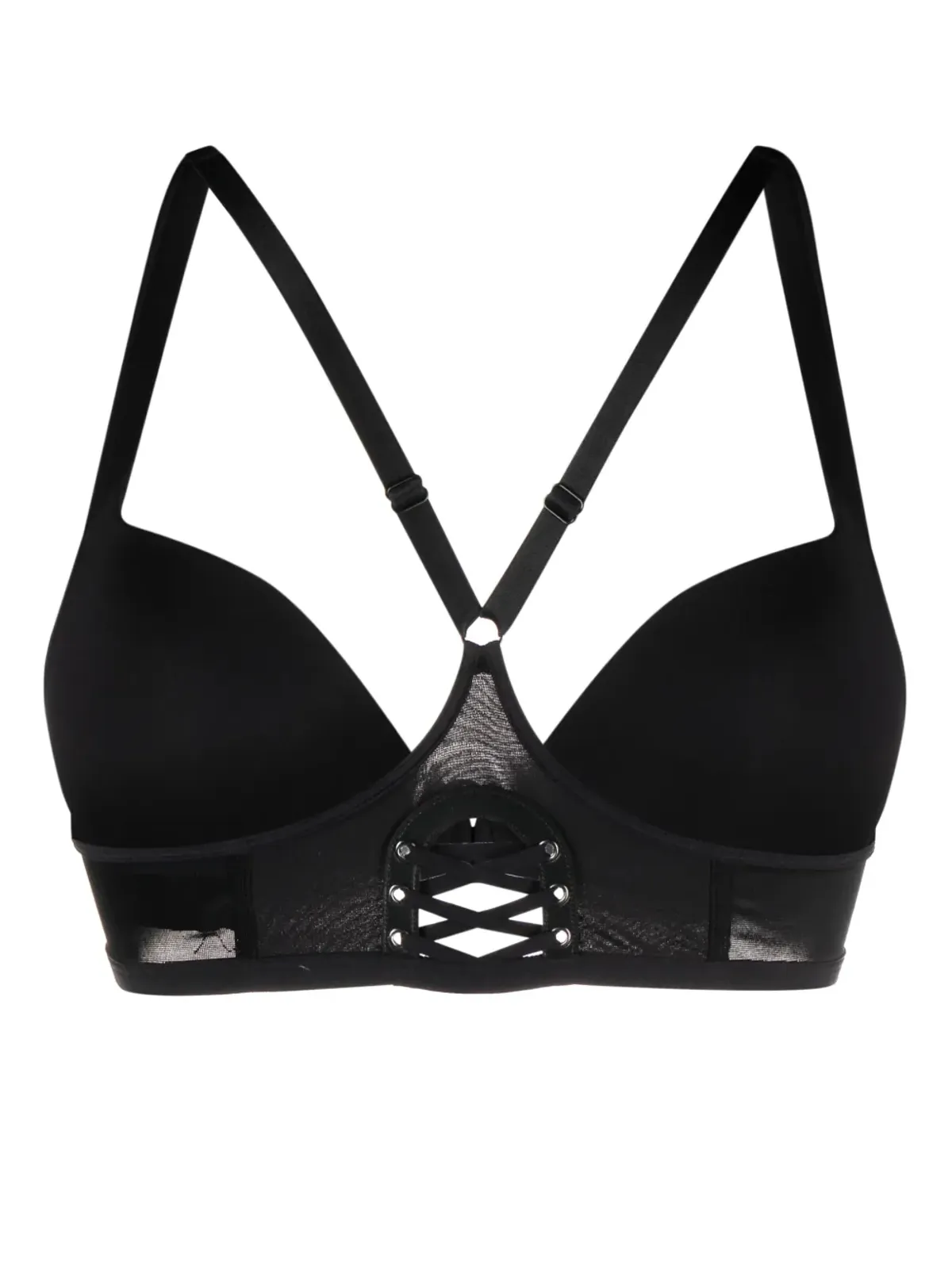 Marlies Dekkers エウフォリア レースアップ プッシュアップ ブラ - 画像2