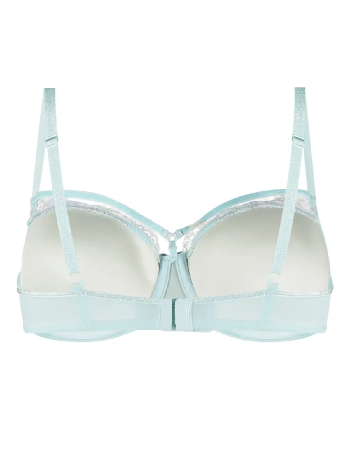 Marlies Dekkers フローラルレースのパッド入りバルコニーブラ - ブルー - 画像2