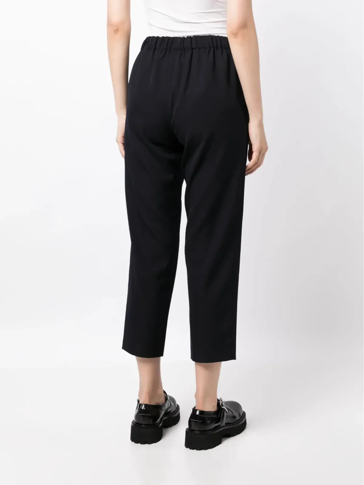 Comme Des Garçons Comme Des Garçons ウール クロップドパンツ - 画像4