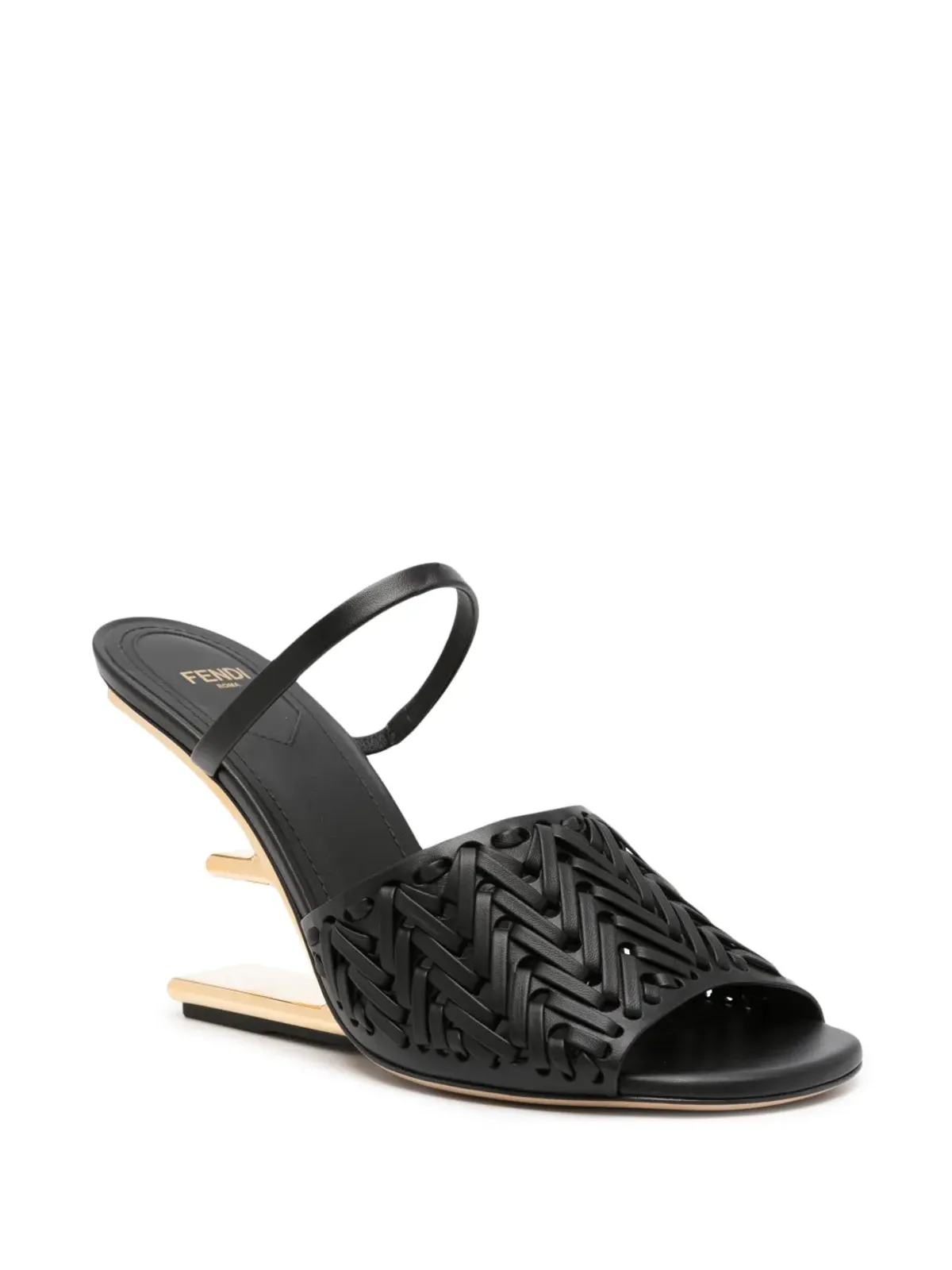 FENDI Fendi First 95mm レザーサンダル - 画像2