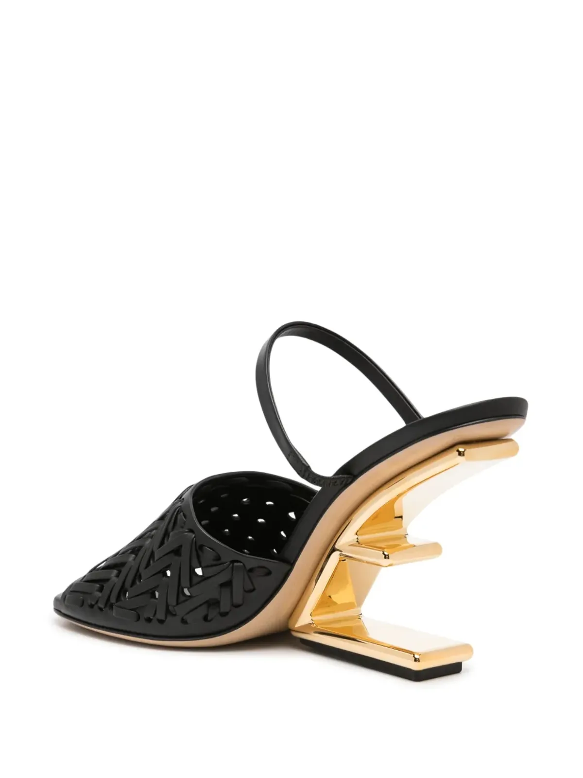 FENDI Fendi First 95mm レザーサンダル - 画像3