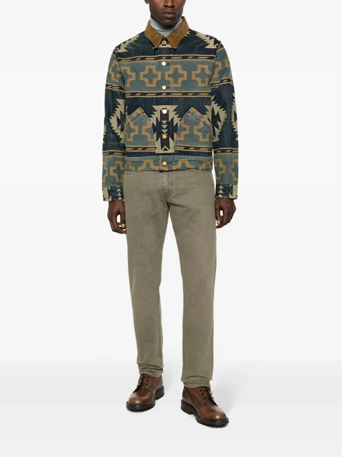 Ralph Lauren RRL スリムカット コットン ジーンズ - 画像2